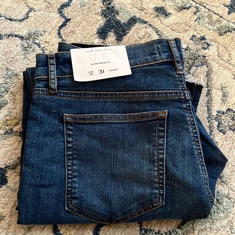 Loft skinny jeans
